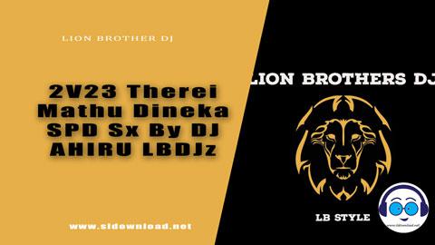2V23 Therei Mathu Dineka SPD Sx By DJ AHIRU LBDJz sinhala remix DJ song free download