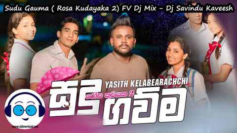 Sudu Gauma Rosa Kudayaka 2 FV Dj Mix Dj Savindu Kaveesh 2022 sinhala remix DJ song free download