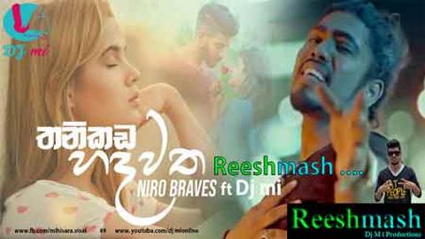 Thanikada Hadwatha reeshmash by dj mi sinhala remix DJ song free download