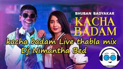 kacha badam Live thabla mix Dj Nimantha Bed 2022 sinhala remix free download